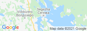 Segezha map